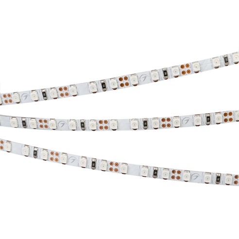 Лента светодиодная RT 2-5000 12V Yellow 5mm 2x (3528, 600 LED, LUX) (Arlight, 9.6 Вт/м, IP20)