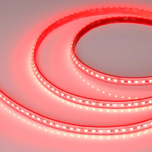 Лента светодиодная герметичная RTW-PS-A120-10mm 24V RGB (12 W/m, IP67, 2835, 5m) (Arlight, 5 лет)