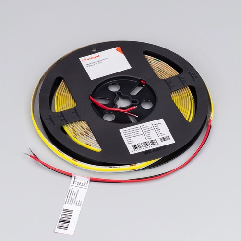Лента светодиодная COB-X480-8mm 24V Yellow Volt (8 W/m, IP20, 5m) (Arlight, -)