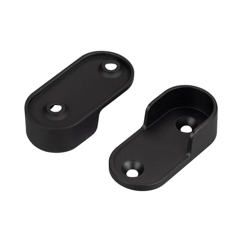 Держатель настенный WARDROBE-1930 BLACK (Arlight, Металл)