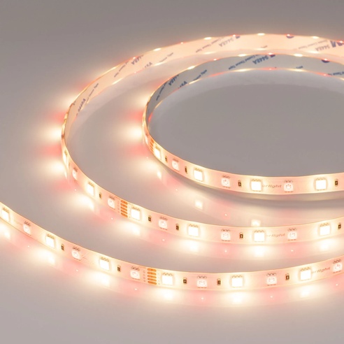 Лента светодиодная RTW-SE-B60-10mm 24V RGBW-Warm (14.4 W/m, IP65, 5060, 5m) (Arlight, Открытый)