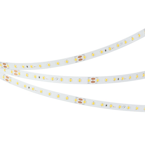 Лента светодиодная RT-A90-10mm 24V Warm3000 (4.8 W/m, IP20, 2835, 5m) (Arlight, высок.эфф.200 лм/Вт)