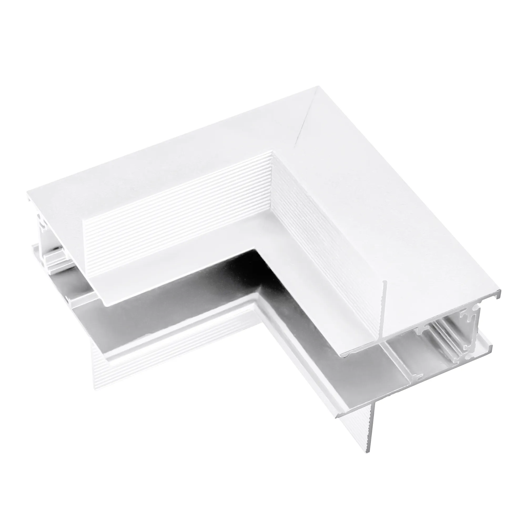 Коннектор угловой MAG-CON-2652-FDW-L90-INT (WH, внутренний) (Arlight, IP20 Металл, 3 года) - изображение товара