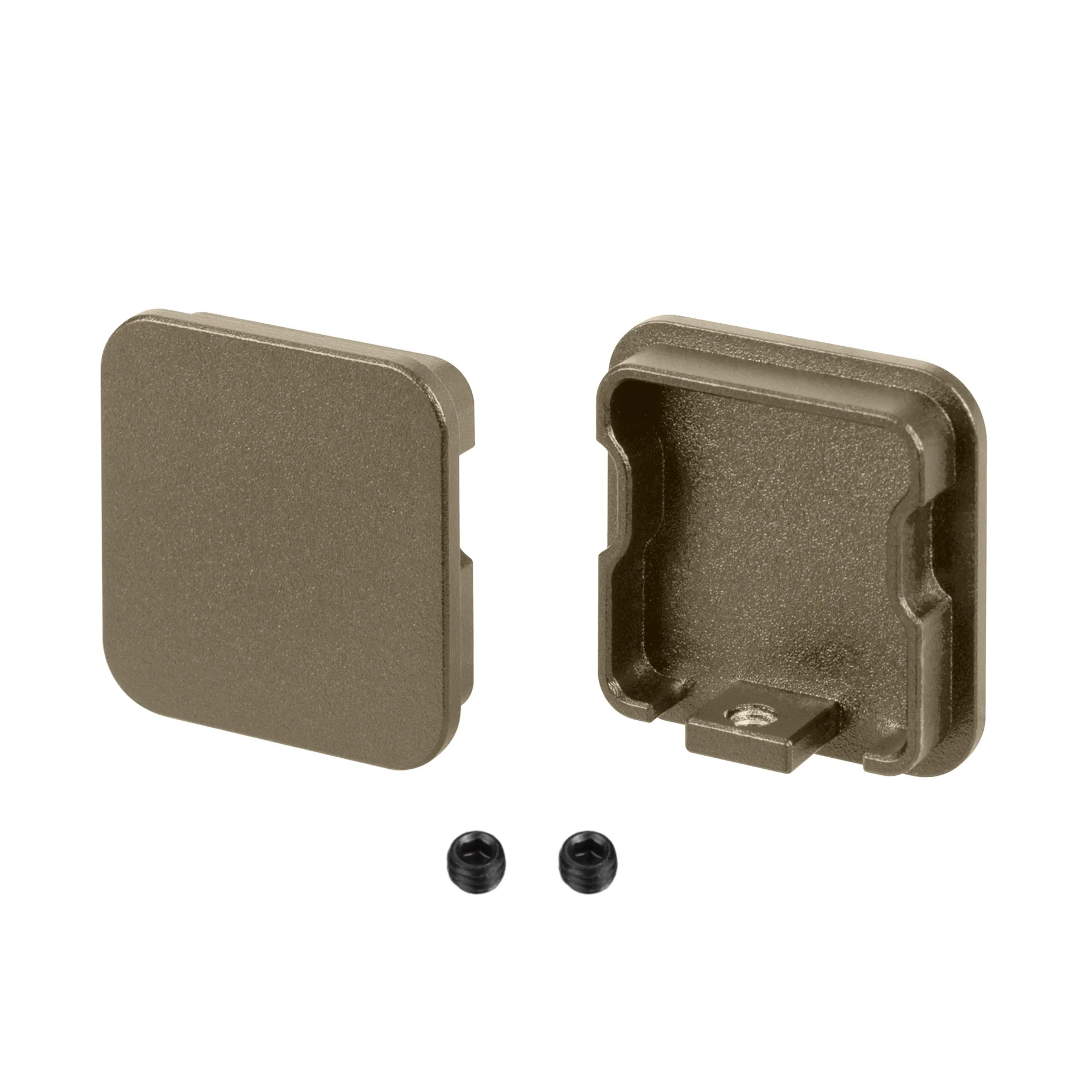 Заглушка LINE-D-3030 SQUARE OLIVE GREY (Arlight, Металл) - изображение товара