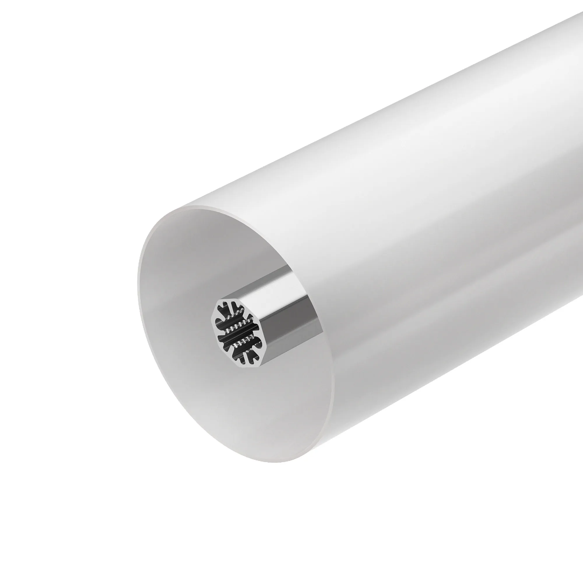 Профиль SL-ROUND-D70-360deg-2000 ANOD (Arlight, Алюминий) - изображение товара