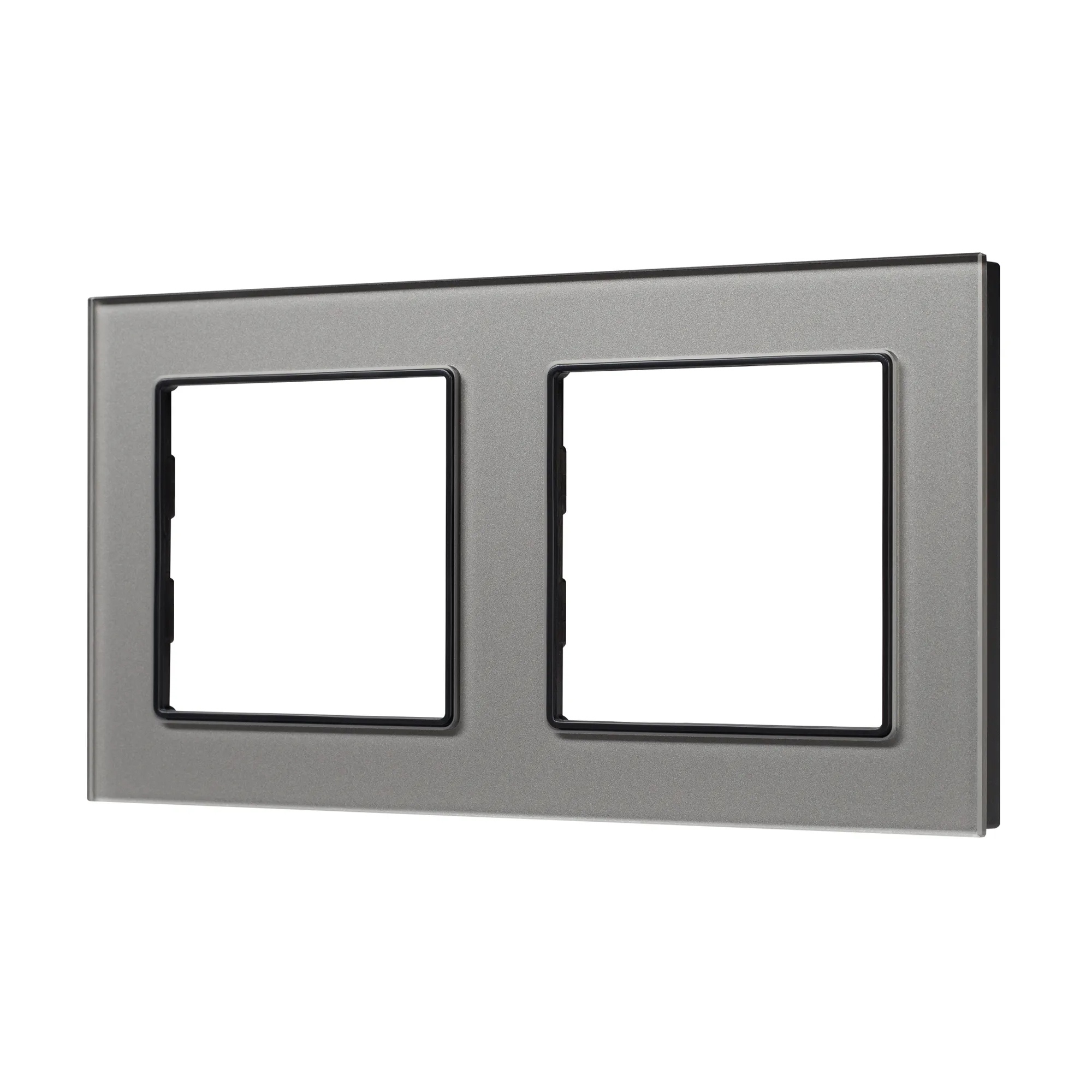 Рамка стеклянная FRM-GLARE-GS-2-GR (Arlight, -) - изображение товара