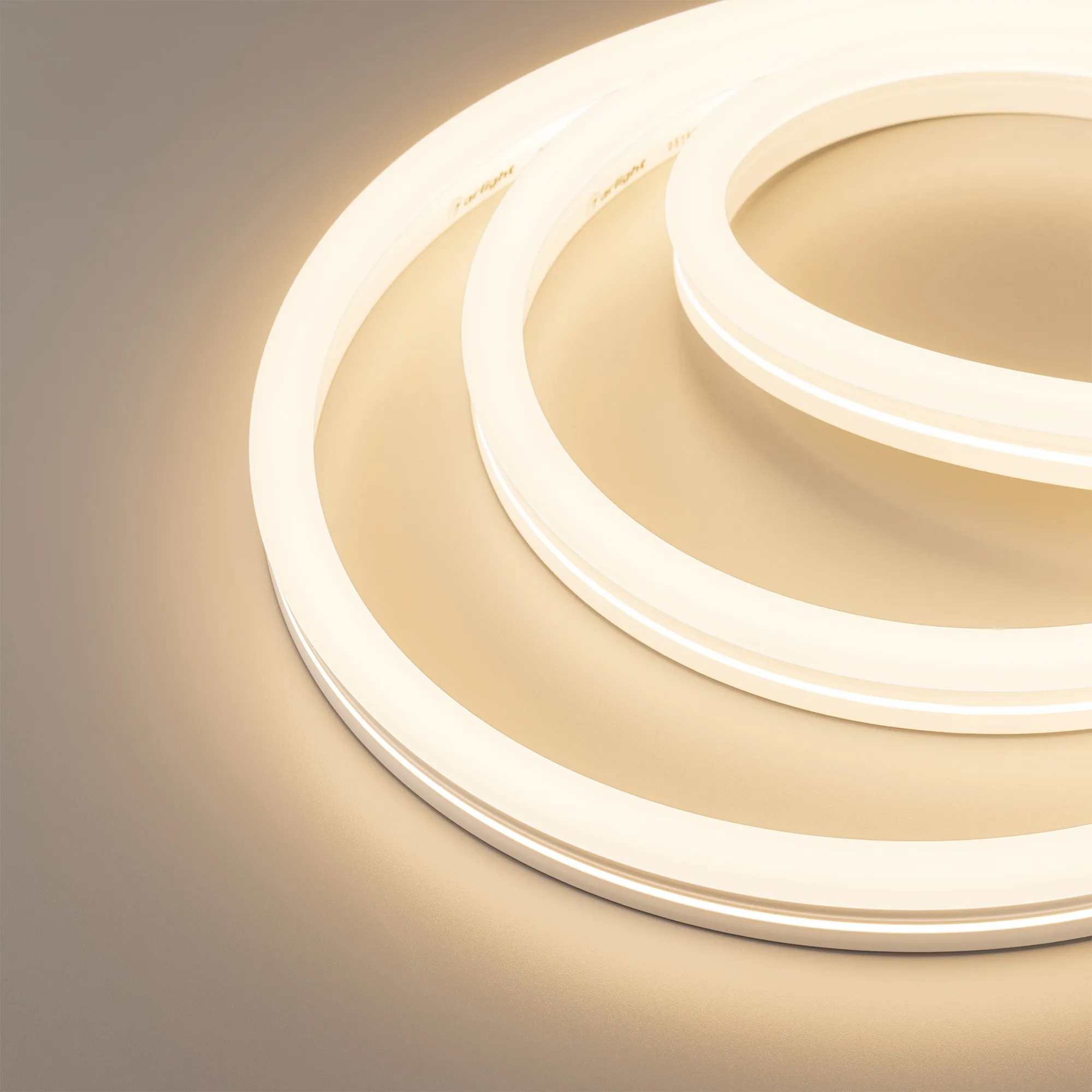 Лента герметичная MOONLIGHT-SIDE-X336-12x24mm 230V Warm3000 (11 W/m, IP65, 50m, wire x1) (Arlight, Вывод прямой, 3 года) - изображение товара