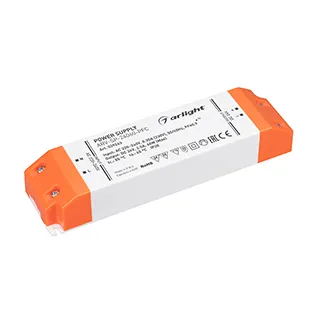 Блок питания ARV-SP-24060-PFC (24V, 2.5A, 60W) (Arlight, IP20 Пластик, 5 лет) - изображение товара