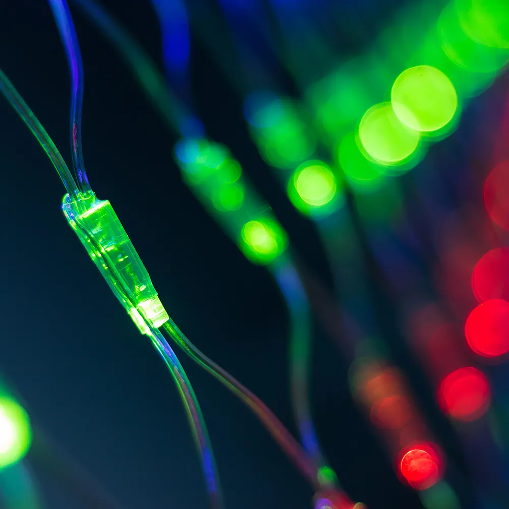 Светодиодная гирлянда ARD-NETLIGHT-CLASSIC-2000x1500-CLEAR-288LED RGB (230V, 18W) (Ardecoled, IP65) - изображение товара