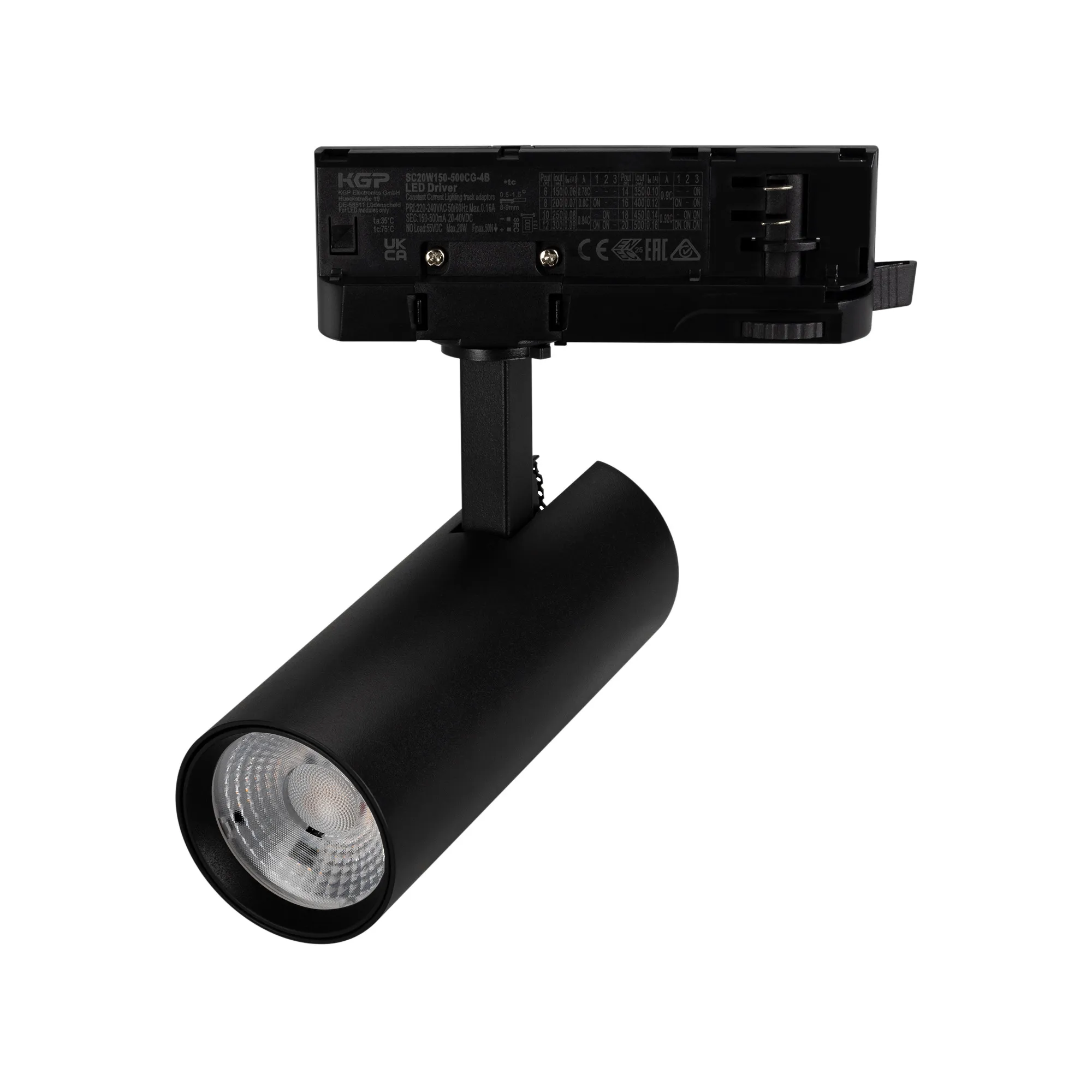 Светильник LGD-GERA-4TR-R55-10W Warm3000 (BK, 55 deg, 230V) (Arlight, IP20 Металл, 5 лет)