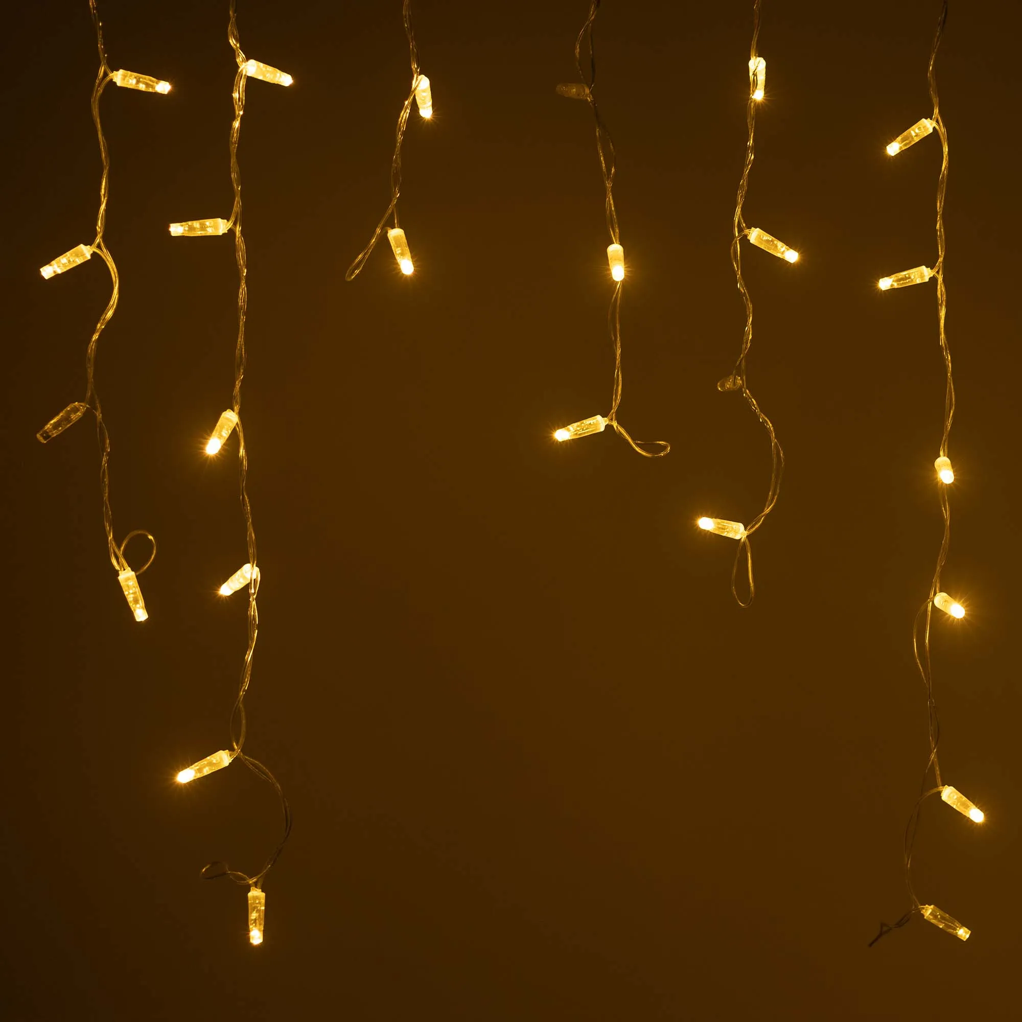 Светодиодная гирлянда ARD-EDGE-CLASSIC-2400x600-CLEAR-88LED-FLASH Warm/Warm (230V, 6W) (Ardecoled, IP65) - изображение товара